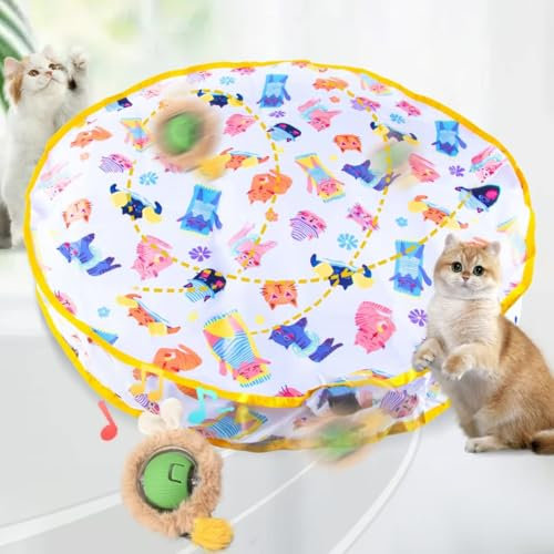 LUXSAMG Automatic Rolling Ball Cat Toy