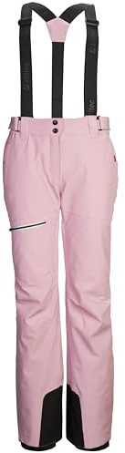 Killtec Damen Skihose/Funktionshose mit abnehmbaren Trägern, Kantenschutz, Schneefang und Beinventilation Ksw 60 Wmn Ski Pnts