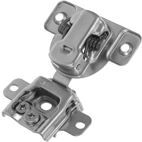 SAFIGLE Cerniera Invisibile per Armadietti Angolari con Apertura Interna Regolabile e Ammortizzata per Sportelli Mobili Cucina Chiusura Morbida e Allineamento Preciso