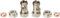 Plumb Pak Compression Isolator Valve 15mm Chrome - Pack of 2