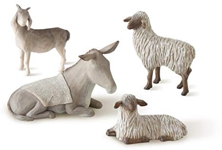 Enesco Willow Tree Weihnachtsartikel Beschützte Tiere Figur