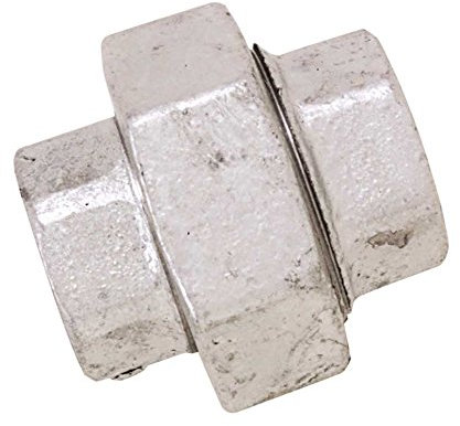 Boutt 2137457 UDF33 - Raccordo sferico-conico femmina in ferro galvanizzato, 33 x 42