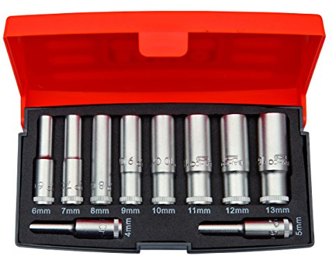 Bahco S0810L - Sg60 Socket Set 1/4 Deep