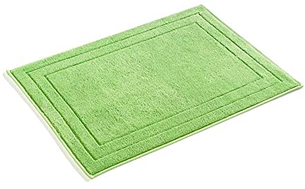 PANA Frottier-Serie Jasmina • Frottee Handtücher Set • weicher Badteppich • 100% Baumwolle • Ökotex Zertifiziert • Badematte • Größe: 50x70 cm • Farbe: Grün
