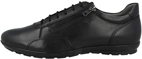 Geox Homme Uomo Symbol A Chaussures, Black, 43.5 EU