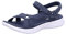 Skechers The Go 600 15316-nvy, Sandales de sport Femme, Bleu (Navy), 41 EU