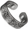Wollet Magnetischer kupferner Ring für Arthritis-Frauen/justierbares gesundes silbernes Design der Männer (CPR-0915S)