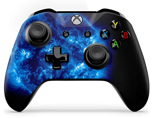 Skins4u Aufkleber Design Schutzfolie Vinyl Skin kompatibel mit Xbox One Controller Big Blue