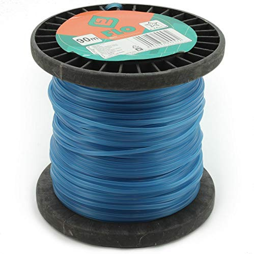 Mähfaden Stern 2,4 mm x 90 m 89457 für Rasen Trimmer Spulen