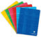 Clairefontaine 3721C - Packung mit 10 Heften 17x22cm, geheftet, 40 Blatt 90g, französische Lineatur, farbig sortiert, 1 Pack