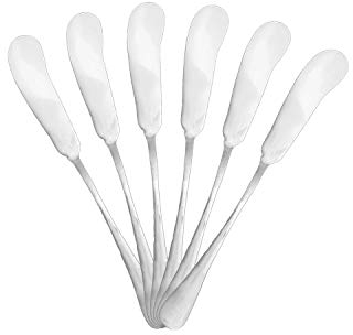 Mr. Spoon - Set mit 6 Buttermessern aus Edelstahl, 16,5 x 2 cm