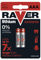 Blister de 2 Pilas de Litio RAVER FR3 (AAA)