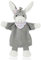 Sterntaler 3602038 Handpuppe Esel Emmi Girl, Ideal für Puppentheater und Rollenspiele, 34 x 25 x 9 cm, Grau