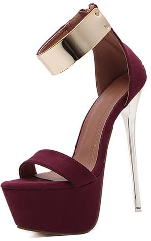Holibanna Sandali Estivi Donna Tacchi Alto Grossi Scarpe Rinfrescanti Antiscivolo Materiale Resistente Design Creativo Chic Facili Da Indossare