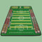 TAPITOM | Kinderfußballteppich - 95 x 133 cm | Fußballteppich | Fußballspielmatten | Fußmatten für Kinderzimmer Football Universe | rutschfest, Saum | CE-Normen