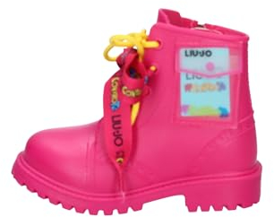 Liu Jo Me Contro Te Anfibio Rainboot 1 in Gomma Bambina Fuxia 27 Taglia Europea : 27