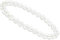 ELEDORO Stretch Armband aus echten Edelstein-Perlen (6mm) – Perlenarmband für stilvolle Eleganz (Bergkristall)