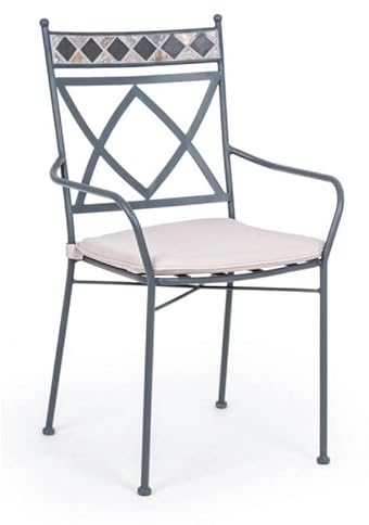 Berkley Outdoor-Stuhl aus Metall