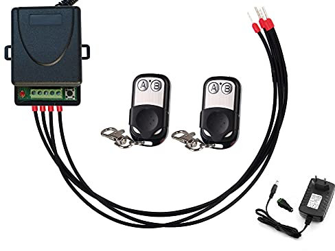 Radio Upgrade kit for gate openers Merlin Prolift 230T, Merlin Prolift 430R (Pre-Wired External Receiver + 2 Rolling Code Remote Controls)