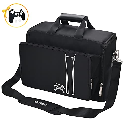 G-STORY Tasche Hartschale,Transporttasche Hartschale,Tragetasche Koffer Für PS5 Konsole,Zubehör,Controller Skin *1 enthalten