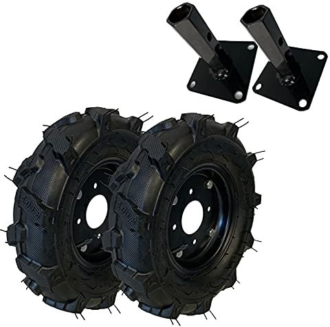 SAKAWA Ruedas Neumáticas Motoazada Motocultor 400 X 8 mangones