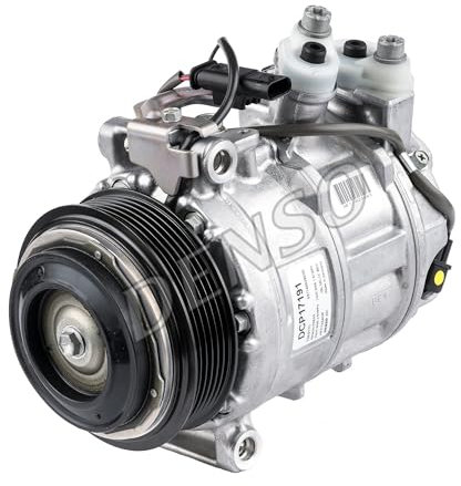 DENSO DCP17191 A/C Kompressor für Klimaanlage Klimakompressor mit ID: 7SAS17C Kältemittel: R1234yf R134a ND-12 mit 110mm Riemenscheibe Rillen: 6 Rippenanzahl: 6