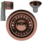 Sink Strainer (with Overflow, Satin Gold)