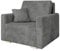 Mirjan24 Sofa Viva Piano I mit Schlaffunktion, Schlafsofa, einsitzer Polstersofa mit Bettkasten, L:103 x B:98 x H:85 cm, Bettsofa inkl. Kissen, Wohnlandschaft (Tilia 90)