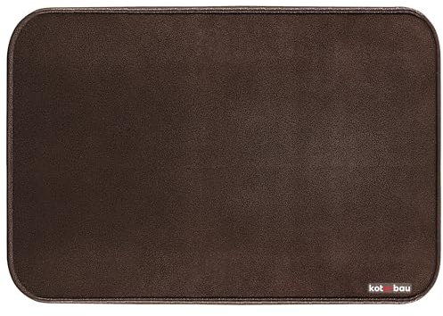 KOTARBAU® Kaminofen Bodenplatte 48 x 60 cm aus Pulverbeschichtung Stahl Antik Kupfer Bodenblech Ascheblech Kaminbodenplatte Kaminplatte Schmutzblech Bodenschutz für Feuerstellen Ofenblech Funkenschutz