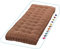 Bankauflage, Sitzkissen Bank, Rutschfestes Bankkissen Outdoor, Sitzpolster Indoor, Gartenbank Kissen 120, 100, 150, 150x45, 150x55, 150 x 40, Sitzauflage Bank für Garten, Terrasse, Schaukel(Coffee 1b,