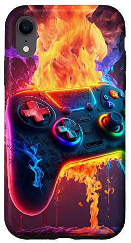 iPhone XR Gamer Aesthetic Graphic Gaming Video Games Boys Teens Kids Case