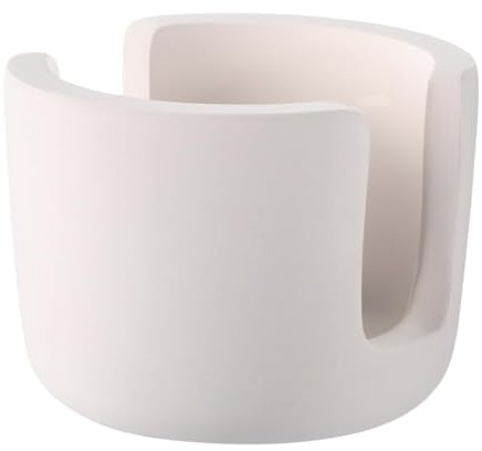Ginobili Porte-Éponge en Diatomite pour Évier de Cuisine, Support de Séchage en Pierre pour Évier Absorbant L', Organisateur pour Cuisine, Salle de Bain, Installation Facile
