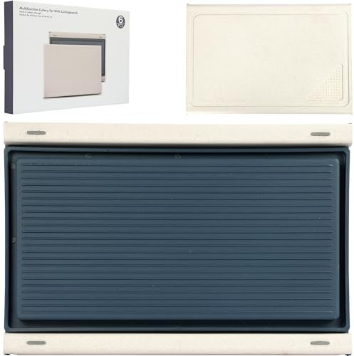 XYJ Taglieri in plastica, tappetino da taglio flessibile antiscivolo, lavabile in lavastoviglie, senza BPA, tappetino da taglio antiscivolo per carne e verdure