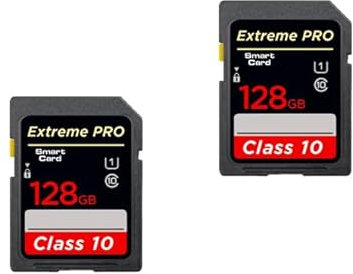 TecTrade 128GB Extreme PRO SD card, V30 Memory Card, 4K UHD, up to 200 MB/s