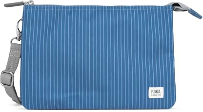 ROKA London Carnaby Crossbody Medium Wash XL Recycled Canvas