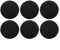 Lot de 6 filtres à charbon actif compatibles avec divers hottes portables et fiables
