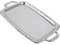 GLEAVI 1 pieza Bandeja de Metal Vintage para Servir y Almacenar Alimentos Tray Decorativo para Cocina y Comedor con Asas para Uso Salón y Baño
