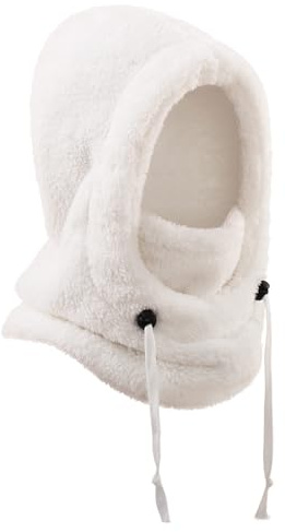 Générique Bonnet Cagoule avec Visière,Cache-Col en Peluche Anti-Vent | Masques pour Le Ski d'hiver,pour Temps Froid Ski Snowboard Vélo Randonnée Moto Travail Intérieur