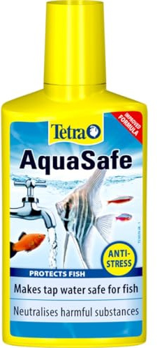 Tetra 16276 AquaSafe Water Conditioner with BioExtract, 1.69-Ounce (Packaging may vary)