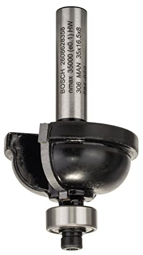 Bosch 1x PRO Profilfräser (für Weichholz, Hartholz, Ø 35 mm, Professional Zubehör Handfräse, Kantenfräse)