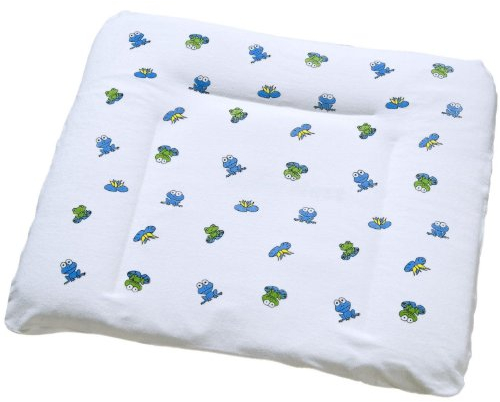 Odenwälder 26004-1906 Frottee-Bezug f.Wickelauflage Frosch blau