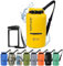 Earth Pak Torrent Serie Dry Bag wassersdichte Tasche mit verstellbarem Schultergurt und wasserfester Handyhülle Ideal beim Kajak Fahren Angeln Rafting Gelb 40L