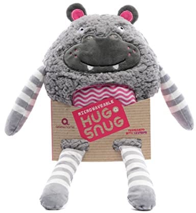 Danielle Creations Aroma Home Hug A Snug Microwaveable Lavender Hottie Hippo