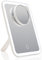 Fancii Rechargeable LED Travel Makeup Mirror with 3 Color Settings - Detachable 10x Magnifying Mirror, Dimmable Touch Light, Adjustable Kickstand, Lighted Portable Vanity Mirror (Aura Go 2)