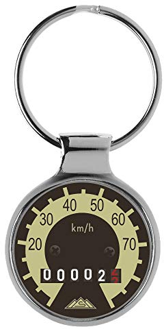 KIESENBERG Simson Moped Mofa Tachometer 3D Metall Schlüsselanhänger A-20758