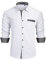 Enlision Shirts for Men Adult White Formal Dress Shirts Long Sleeve Wedding Non Iron Button Up Spread Collar Regular Fit for Suit Evening Dinner L