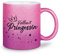 glitzertassen.de® | Vollzeit Prinzessin | Tasse mit Glitzer | Geschenkidee | Roséviolett