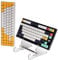 SUEHIODHY 1pcs 2-Tier Acrylic Keyboard Display Stand Clear Mechanical Keyboard Holder Storage Stands for Tablet Picture Frames