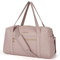 BAGSMART Reisetasche Handgepäck, Weekender Damen Overnight Bag Große Tragetasche mit Schuhtasche, Laptop Fach, Elektronik, Rosa