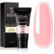 ROSALIND Rosa Poly Nail Gel, 60ML Art Acrylgel für Nägel, UV/LED Nagellack Gel Verlängerungskleber für Maniküre Reparatur Nagelverlängerung, Honey Peach